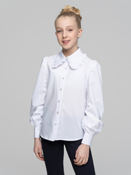 Блузка для девочки с длинным рукавом, арт 1102