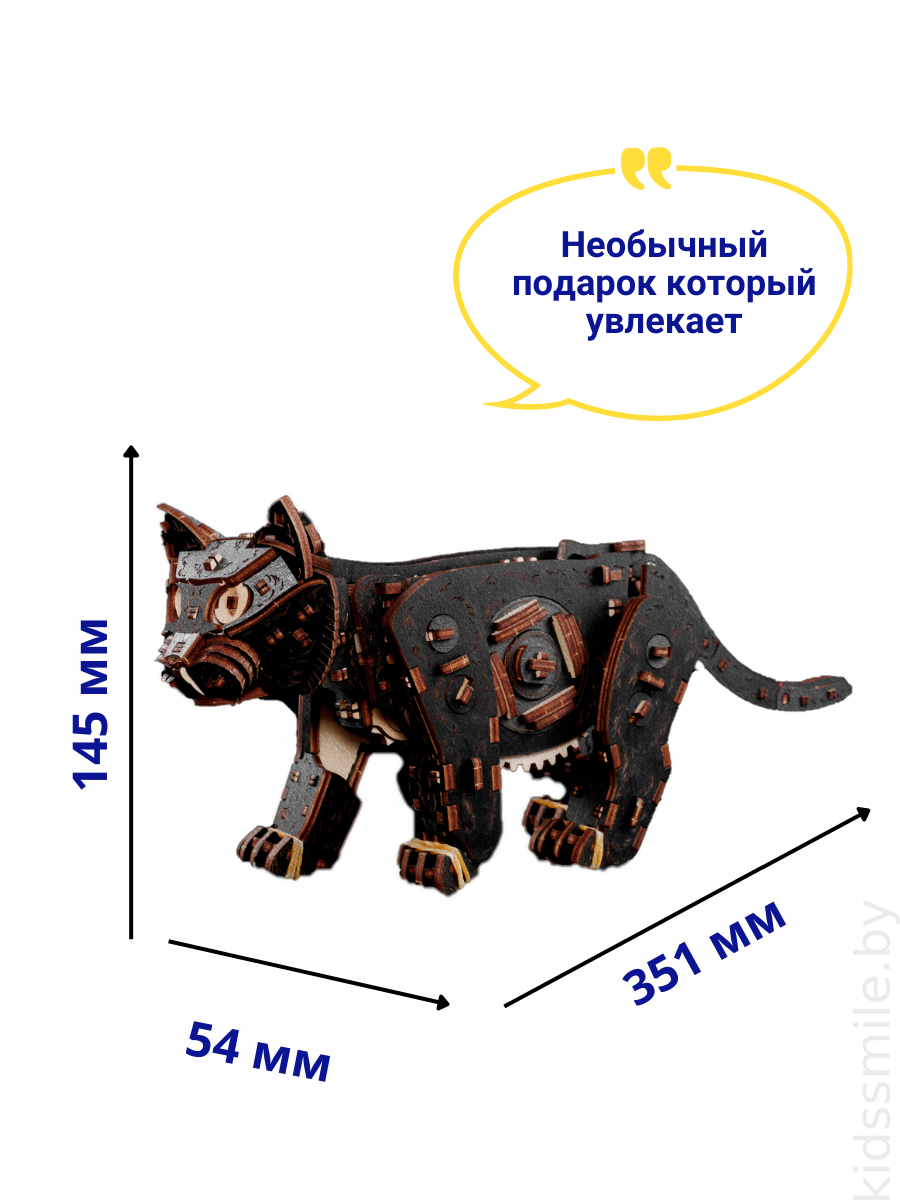 размеры котика